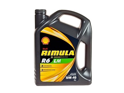 Motorový olej Shell Rimula R6  LM   10W-40   4L