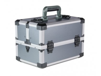 Rozkládací montážní kufr na nářadí, plast-hliník, 360 x 226 x 250 mm - MAGG ALK1226