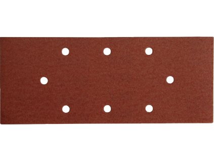 Brusný papír - smirek P80, 93 x 230 mm, 8 otvorů, balení 10 ks - EXTOL PREMIUM EX243080