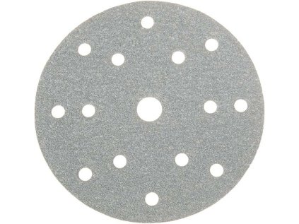 Brusné papírové kotouče, různé hrubosti, 150 mm, 15 otvorů, suchý zip, 100 ks