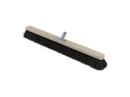 Interiérové koště - smeták, extra šířka 80 cm, dřevěný rám