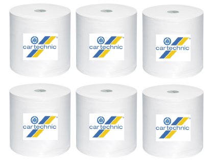 Papírové utěrky - ubrousky, role 300 m, nedělené - Cartechnic