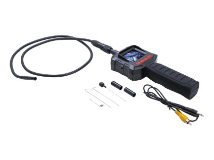 Inspekční endoskop Profi, 6,5 x 880 mm, TFT barevný monitor 01