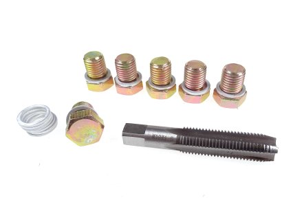 Sada na opravu závitů olejových van M13x1.5 - QUATROS QS60170 3