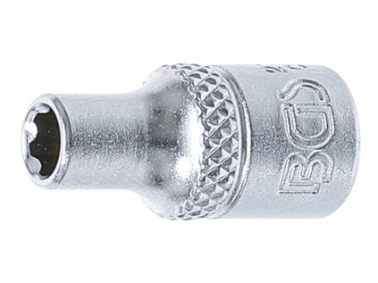 Hlavice nástrčné, 1/4", různé velikosti, profil Super Lock - BGS