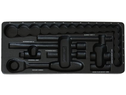 Plastová vložka prádzná, pro modul gola sady JONNESWAY S04H4125SP