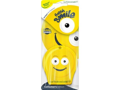 Vůně do auta Fresh Smile Funny Lemon