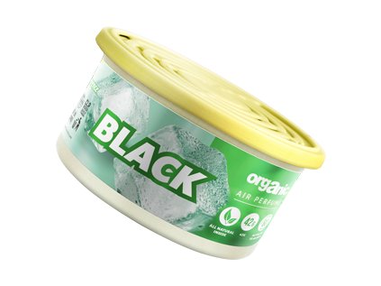 Vůně do auta Organic plechovka s víčkem Black 42 g