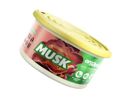 Vůně do auta Organic plechovka s víčkem Musk 42 g