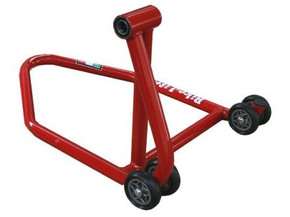 Stojan na silniční motocykly - motostojan zadní, pro jednoramennou vidlici