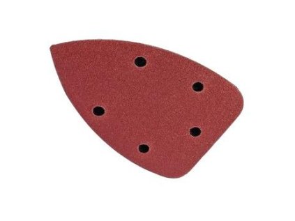 Brusný papír 140 x 140 x 80 mm, hrubost A60, 5 ks