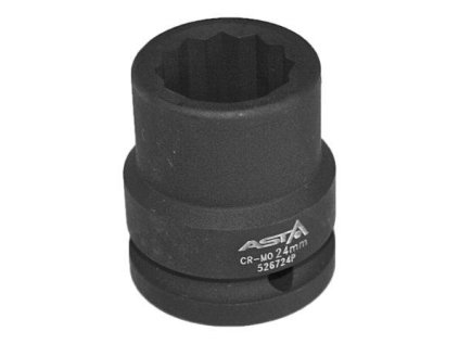 Hlavice nástrčná úderová 3/4" 24 mm, 12hranná - ASTA