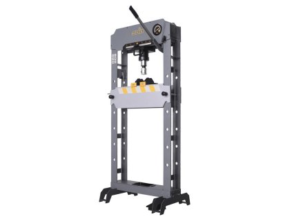 Hydraulicko-pneumatický lis 30t, s ruční pákou, pedálem a manometrem - SP-30HAM