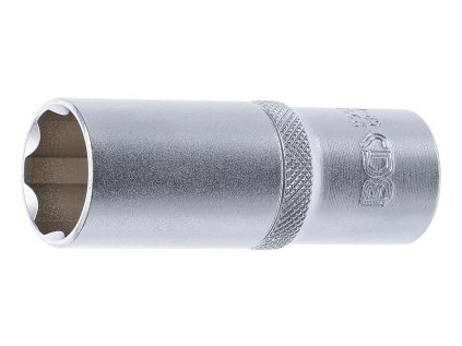 Hlavice nástrčná, 1/2", 21 mm, profil Super Lock, prodloužená - BGS 2951