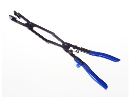 Kleště na hadicové spony rovné, extra dlouhé 450 mm s dvojitým kloubem - QUATROS QS24113