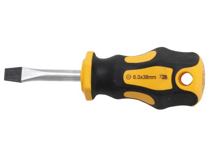 Šroubovák plochý 6 mm, extra krátký 100 mm - BGS 728 01