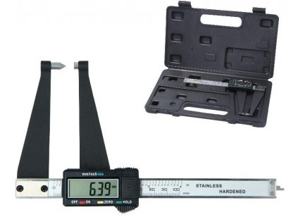 Posuvné měřítko - kalibr na měření brzdových kotoučů, digitální, 100 mm