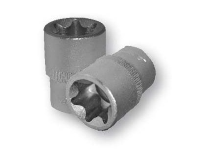 Nástrčná hlavice TORX E 3/8" E14 - ASTA