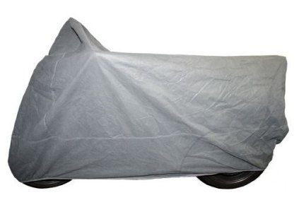 Krycí plachta na motorku XL 246 x 104 x 127 cm, šedá