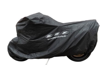 Krycí plachta na motorku XL 275 x 108 x 104 cm Premium, venkovní vodotěsná, černá