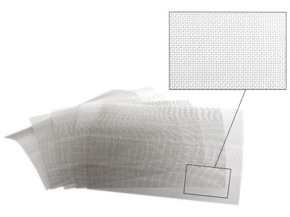 Vyztužovací vložky/mřížky (5 ks) ze síťoviny z nerezové oceli SN-304