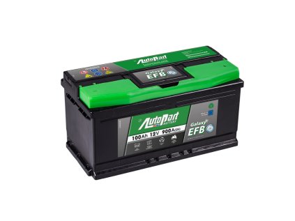 Autobaterie Galaxy EFB 100 Ah 12V, pro start-stop systém, 353x175x190 mm