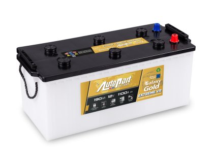 Autobaterie Galaxy Gold EVR 190 Ah 12V, 513x223x218 mm