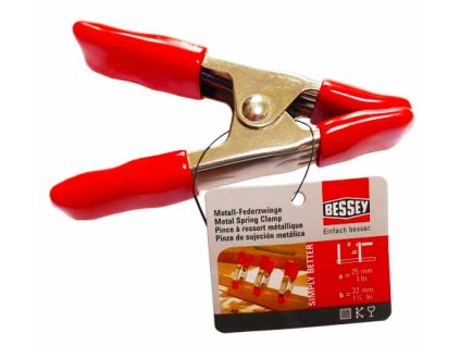 Svěrka kovová pružinová 32 mm - BESSEY
