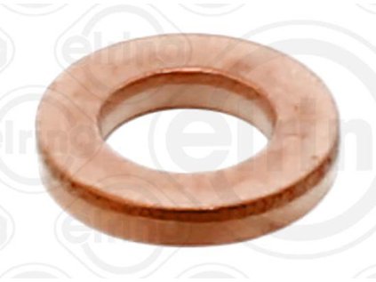 Těsnění pod vstřikovače common rail diesel 7 x 12,3 x 2 mm, měděné