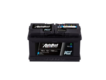 Autobaterie Galaxy Plus 78 Ah 12V, 278x175x190 mm