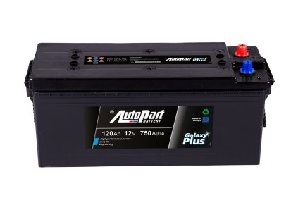 Autobaterie Galaxy Plus Truck 120 Ah 12V, 513x189x217 mm