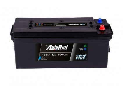 Autobaterie Galaxy Plus Truck 135 Ah 12V, 513x189x217 mm