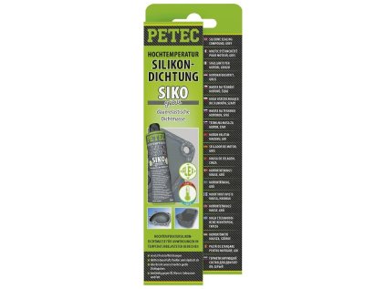 Silikonový tmel těsnicí šedý na motory, tuba 70 ml - Petec