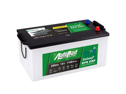 Autobaterie Galaxy EFB SMF 225 Ah 12V, 518x273x237 mm