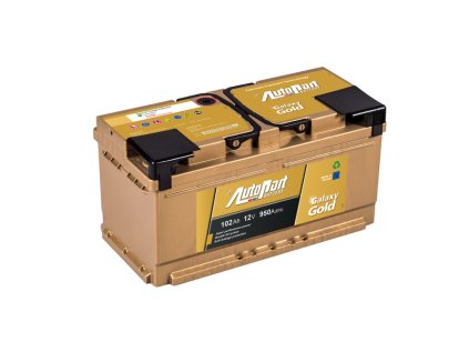 Autobaterie Galaxy Gold 102 Ah 12V, 353x175x190 mm