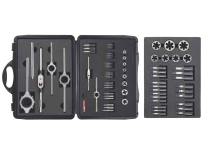 Závitníky a závitová očka M3 - M24, sada 67 ks - Bučovice Tools
