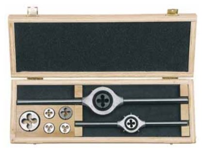 Závitová očka M3 - M12 HSSE VA na nerez, sada 11 dílů - Bučovice Tools