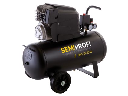 Vzduchový kompresor 50 l 230 V, jednoválcový - Schneider SEMI PROFI 300-10-50W