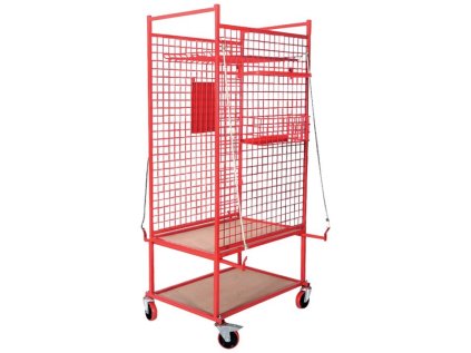 Vozík - pojízdná klec na přepravu a skladování nářadí a dílů - Kunzer