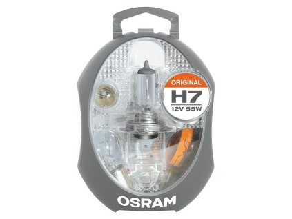 Sada žárovek do auta, H7 12V 55W, 9 dílů - Osram Eurobox