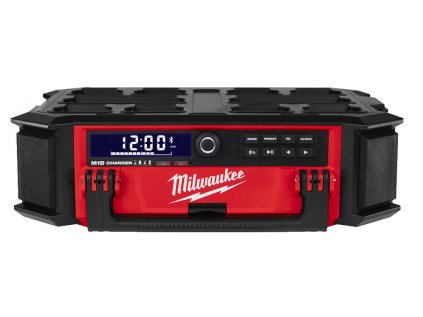 Aku rádio-nabíječka 18V, bluetooth - Milwaukee Packout M18 PRCDAB+-0
