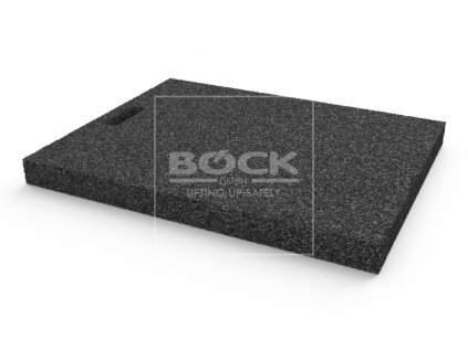 Výplňová podložka 633x500x50 mm gumová, pro pro čtyřsloupové a nůžkové zvedáky