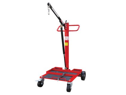 Držák-jeřáb na utahovačku, pojízdný