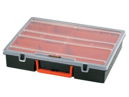 Organizér 330x270x70 mm, 16 přihrádek, plast