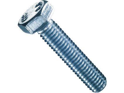 Šrouby 6hranné DIN 933, pozinkované, různé rozměry, v sadách 100, 50 nebo 25 ks