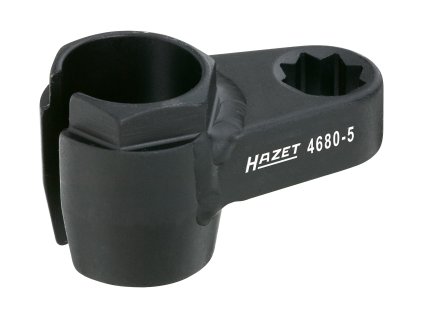 Hlavice - klíč na lambda sondy 22 mm, čtyřhran 1/2", nízká - HAZET 4680-5