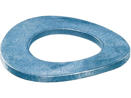 Podložky pružné zvlněné M5, DIN 137 B, pozinkované, sada 100 ks