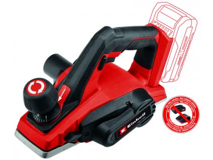 Aku hoblík TE-PL 18/82 Li - Solo, Power X-Change - Einhell Expert