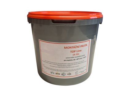 Montážní pasta na pneu 5 kg univerzální, oranžová barva, velký teplotní rozsah - TOP LINE1