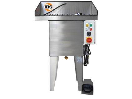 Mycí stůl typ W-100 60 litrů, nosnost 100 kg, elektrické čerpadlo, štětec - IBS Scherer 1